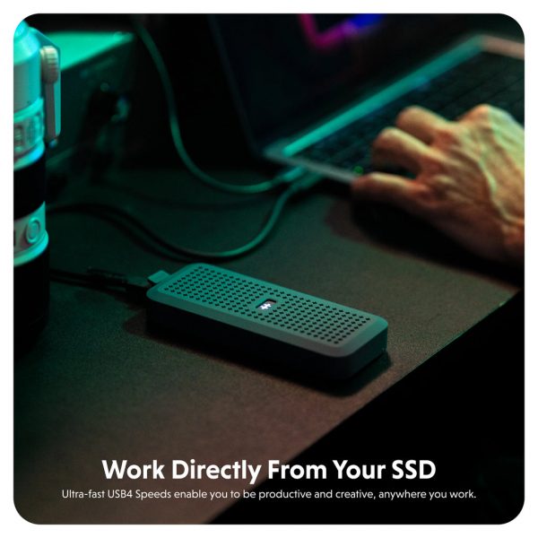 Box Ổ Cứng SSD HyperDrive Next USB4 NVEME SSD Enclosure
