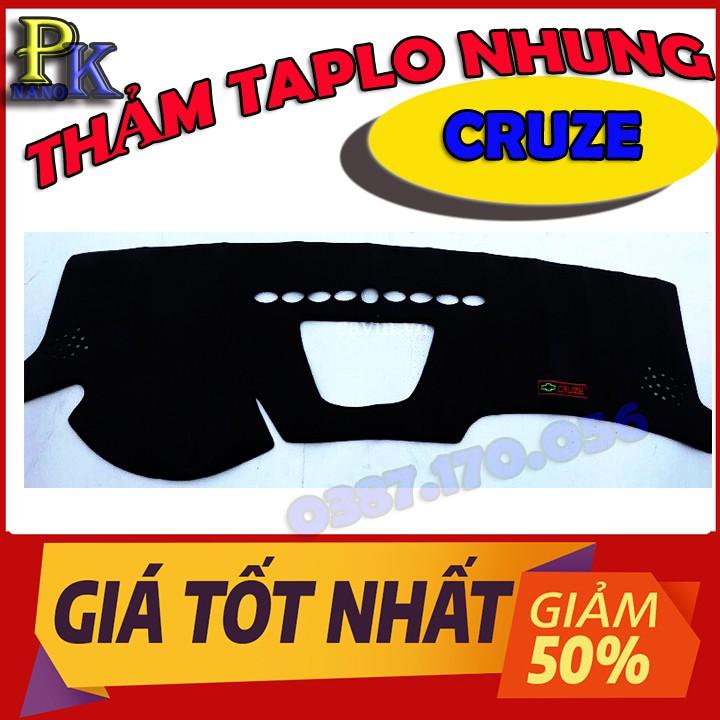 THẢM CHỐNG NÓNG TAPLO NHUNG MỊN 3 LỚP XE CHEVROLET CRUZE– CHUẨN FORM