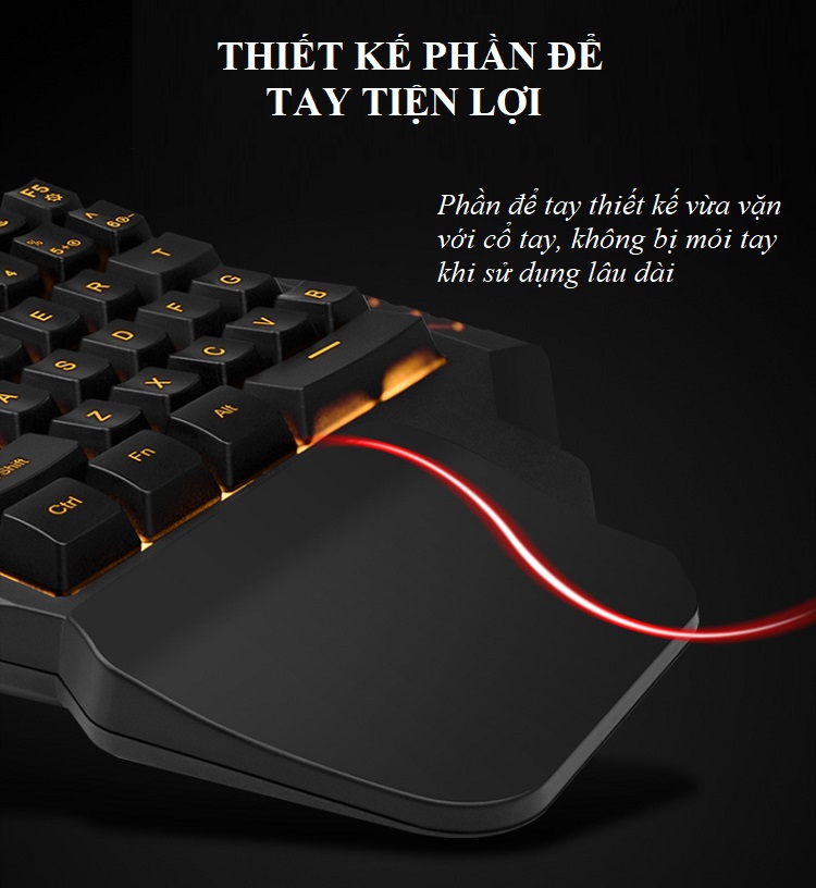 Bàn Phím Giả Cơ Yoo.Goo-092 Dành Cho Các Game Thủ