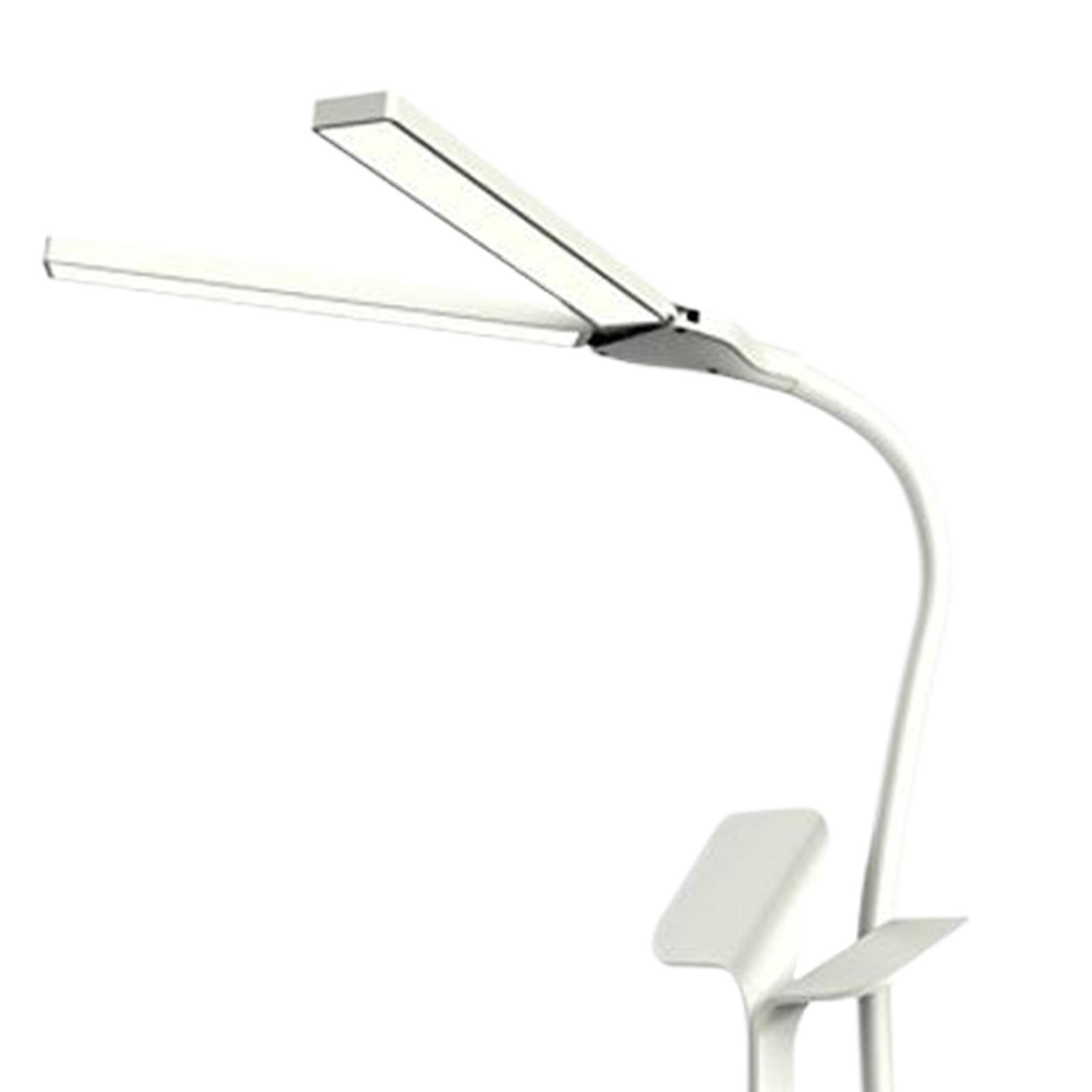 LED Desk Reading Lamp Home Light Touch Control 3 Colors Dimmable USB