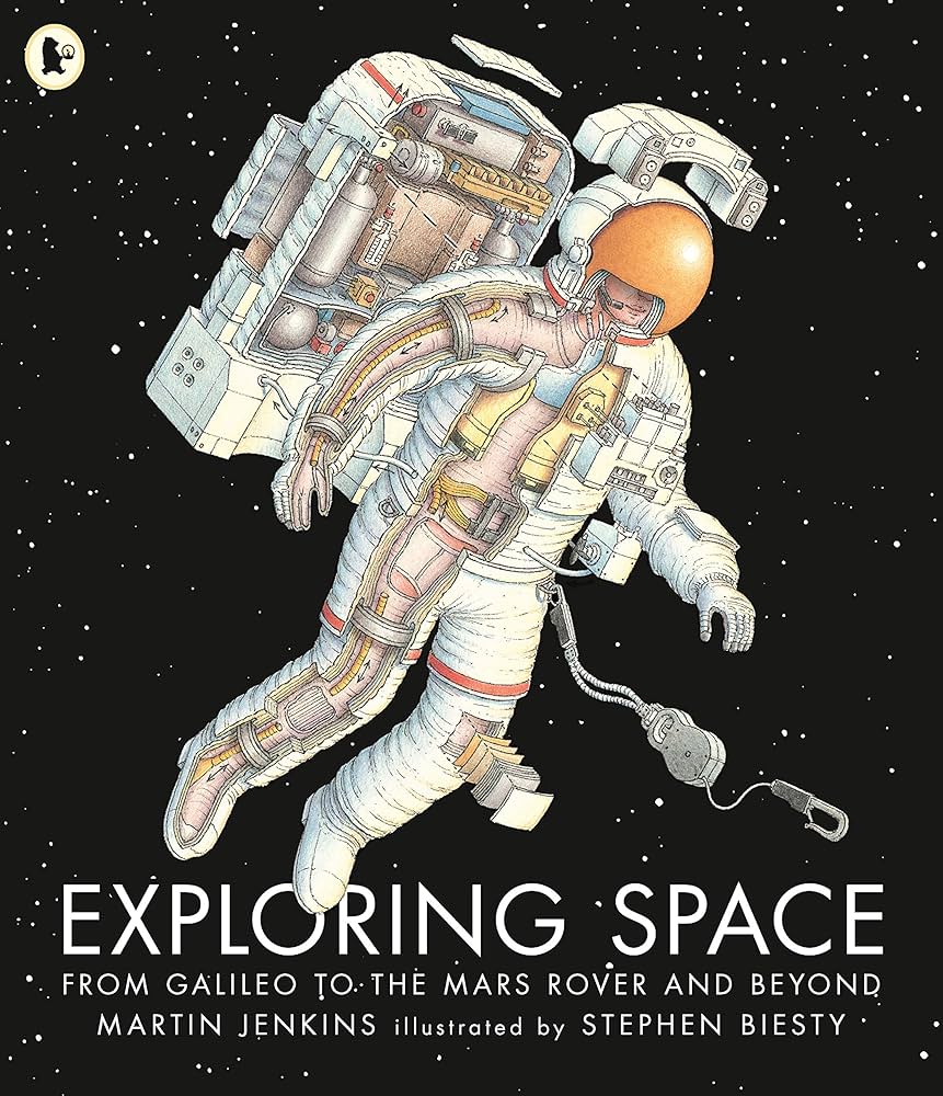 Sách - Exploring Space: From Galileo to the Mars Rover and Beyond by Martin Jenkins - Science/ Space /Picture Books in English
