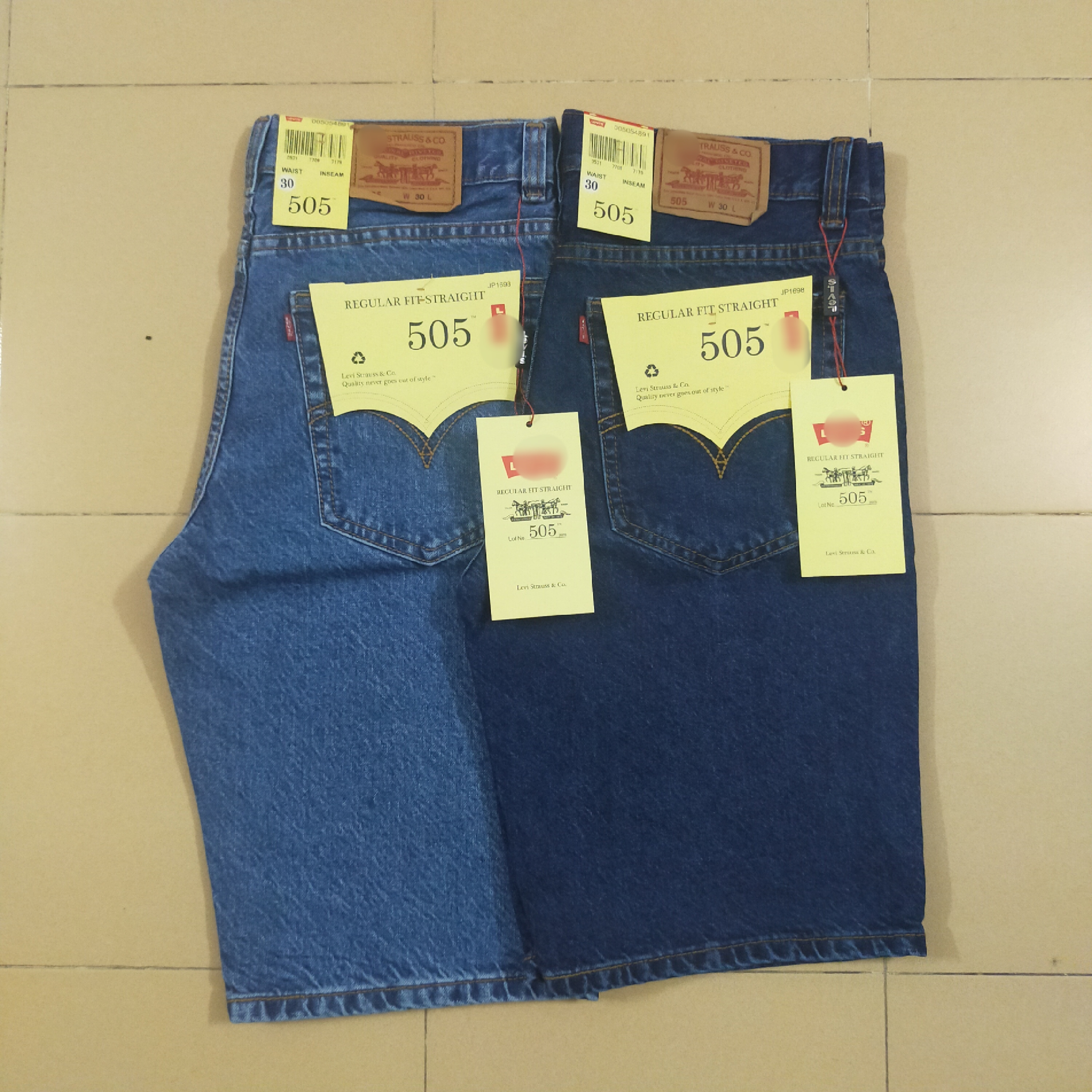 Quần Sọt Jean 505 USA