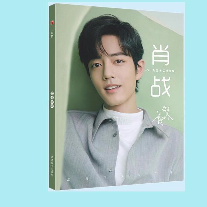 Album ảnh Photobook A4 Tiêu Chiến Trần Tình Lệnh Ma đạo tổ sư in ảnh đẹp tặng thẻ Vcone