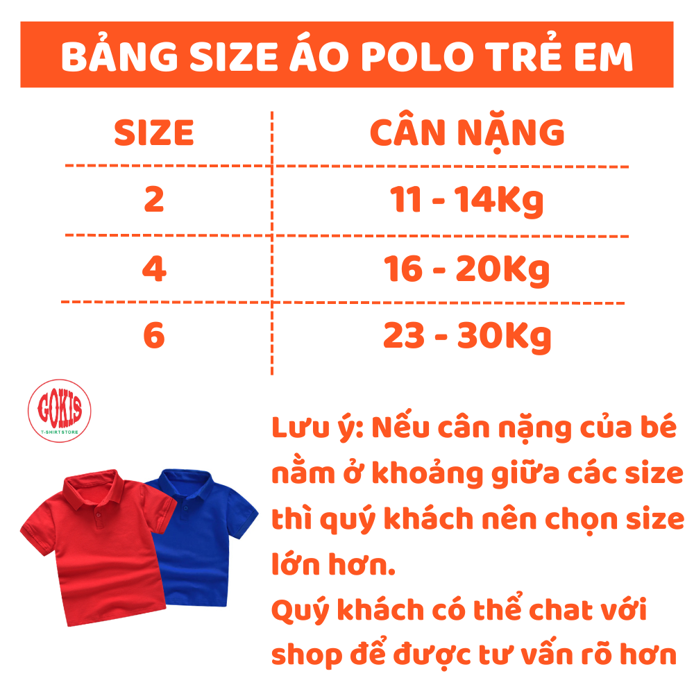 Áo polo trẻ em in logo NY vải thoáng mát size từ 11 đến 30kg - Áo thun cổ trụ cho bé trai PLK03 Gokis shop