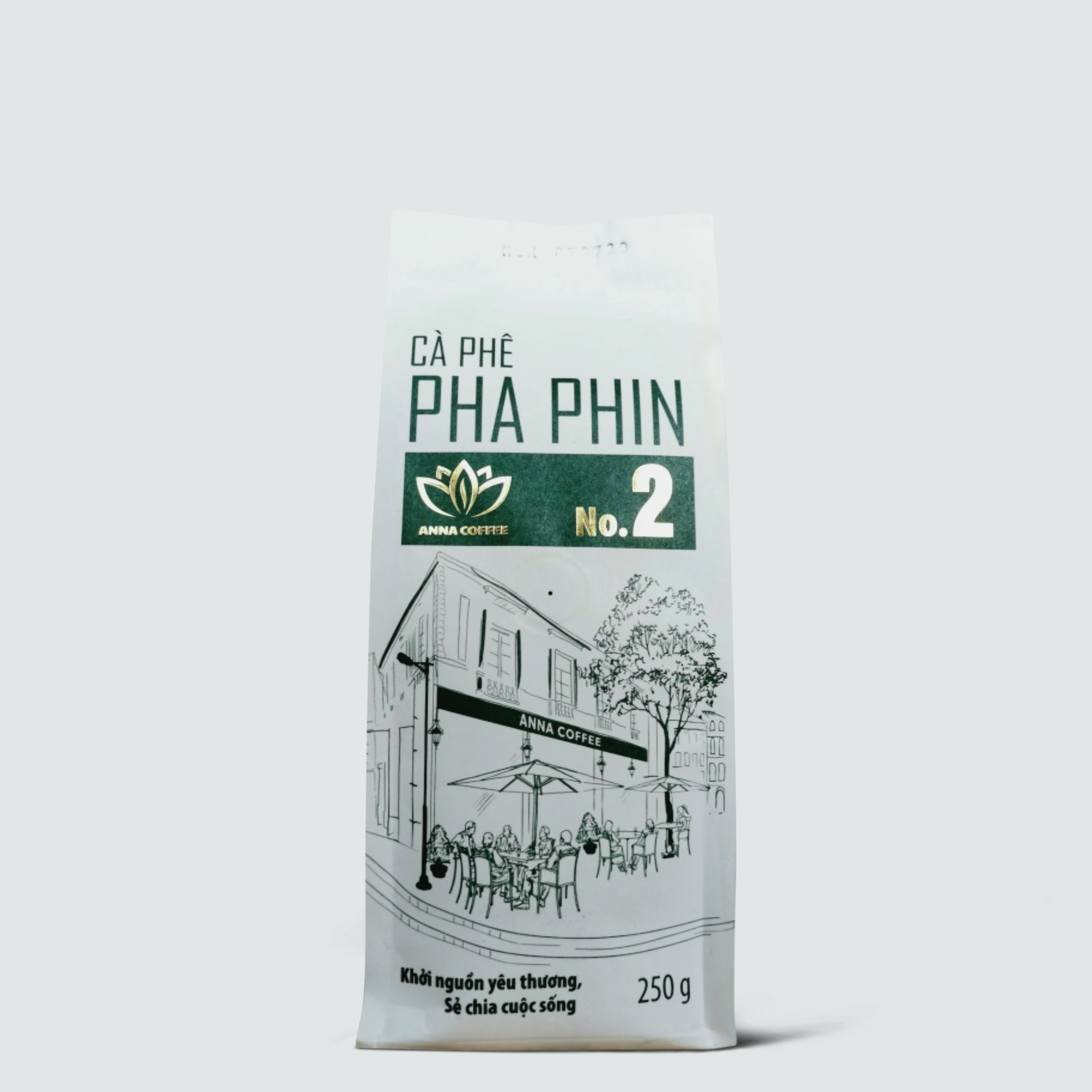 CÀ PHÊ BỘT MỘC PHA PHIN TRUYỀN THỐNG SỐ 02 ANNA COFFEE - CÀ PHÊ SẠCH VIỆT NAM