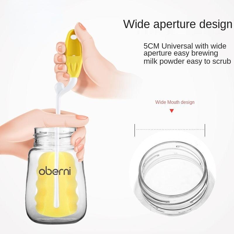 Sơ Sinh Bình Sữa Đào Tạo Phụ Kiện Yếm Ăn Nước 240ML Silicone Ăn Bột Cho Bé Chống Đầy Hơi Cho Bé