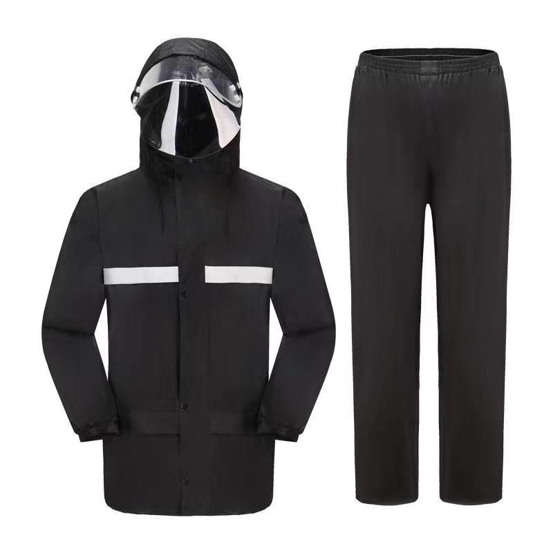 Áo mưa đặc biệt và quần mưa phù hợp với bảo hiểm lao động áo mưa chia toàn thân không thấm nước phong cách người lớn cưỡi ngựa áo mưa chống bão