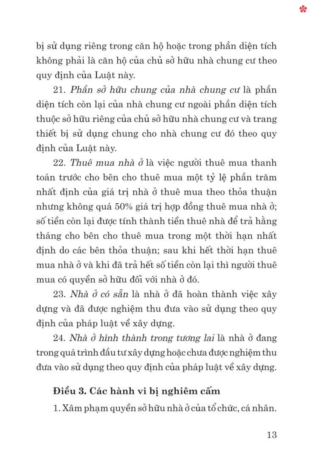 Luật nhà ở 2023 (sửa đổi, bổ sung năm 2024)