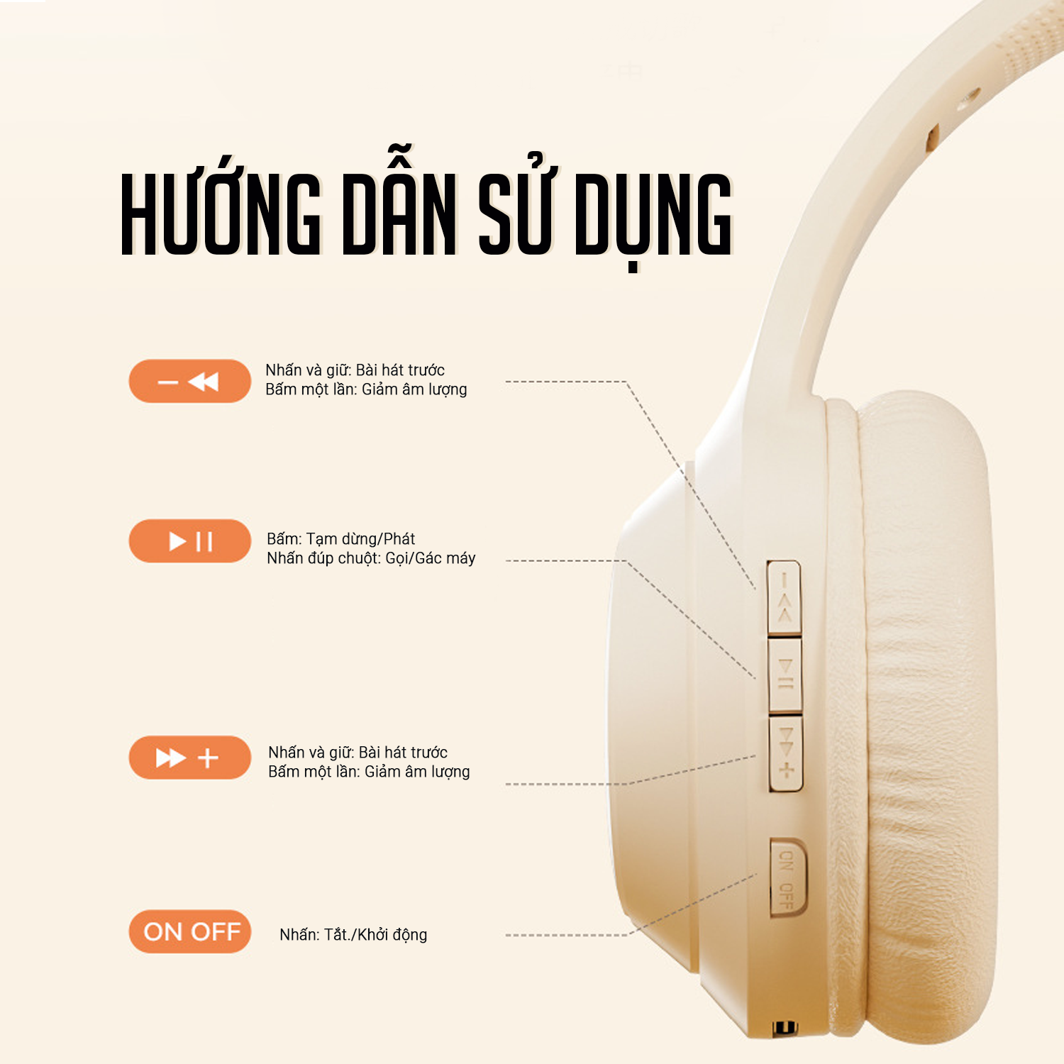 Tai Nghe Bluetooth Chụp Tai , Headphone Không Dây Bluetooth Có Mic Đàm Thoại Tiện Lợi, Có Thể Gấp Gọn , Pin Cực Khỏe Bluetooth 5.3 Cao Cấp TEEMENT - Hàng Chính Hãng Teement