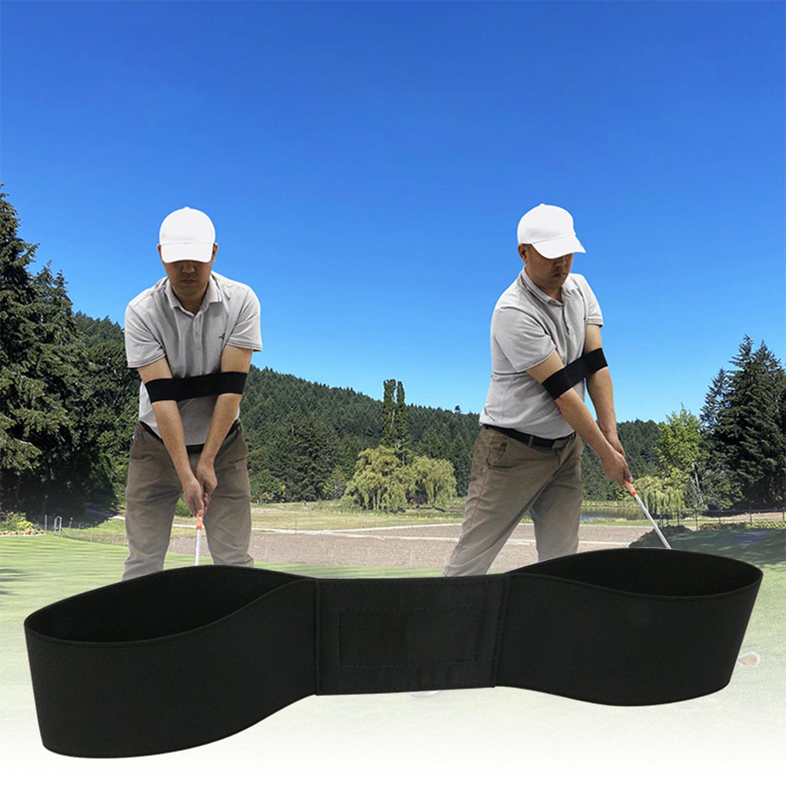 Golf Swing Training Aid Correcting Arm Band for Putting Alignment Practice Golfer