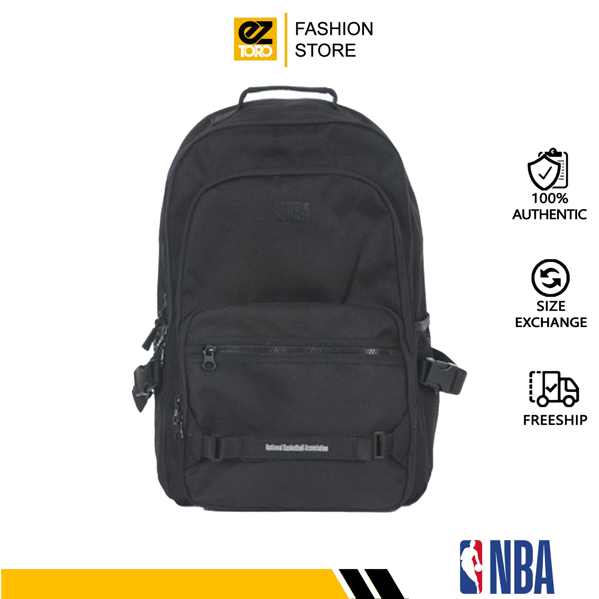 Balo NBA Logo Volume Print Backpack - Balo thời trang cho nam, nữ, unisex