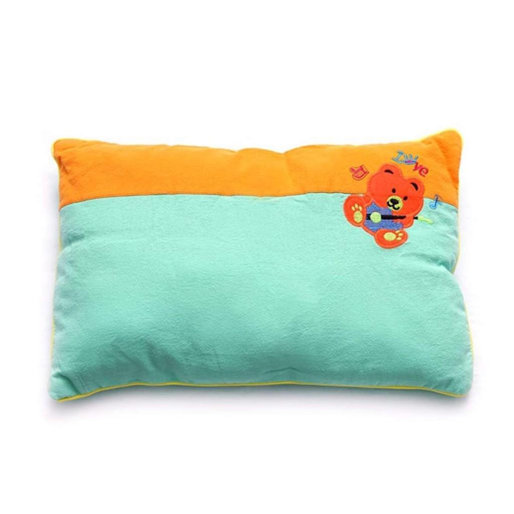 Gối nằm vải cara thêu hình cho bé baby