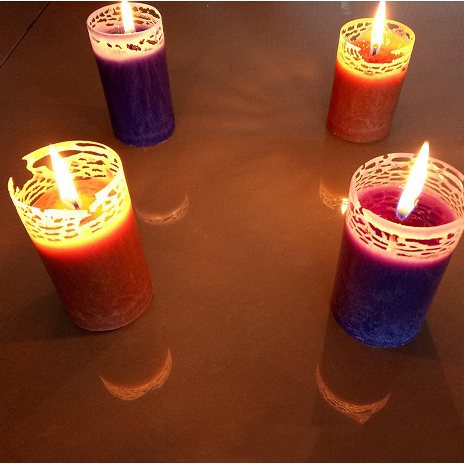 2x5m Cotton Candle Wicks Core with 20pcs Metal Sustainers for Candle Making