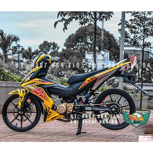 Tem rời Winner V1 vàng Hayabusa