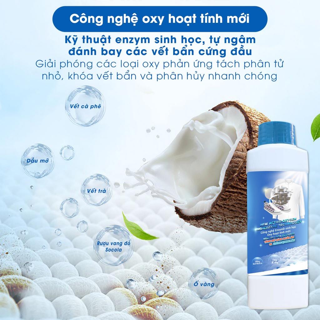 Bột tẩy quần áo Oxy Clean Ximo Home đánh bay mọi vết bẩn cứng đầu 350g