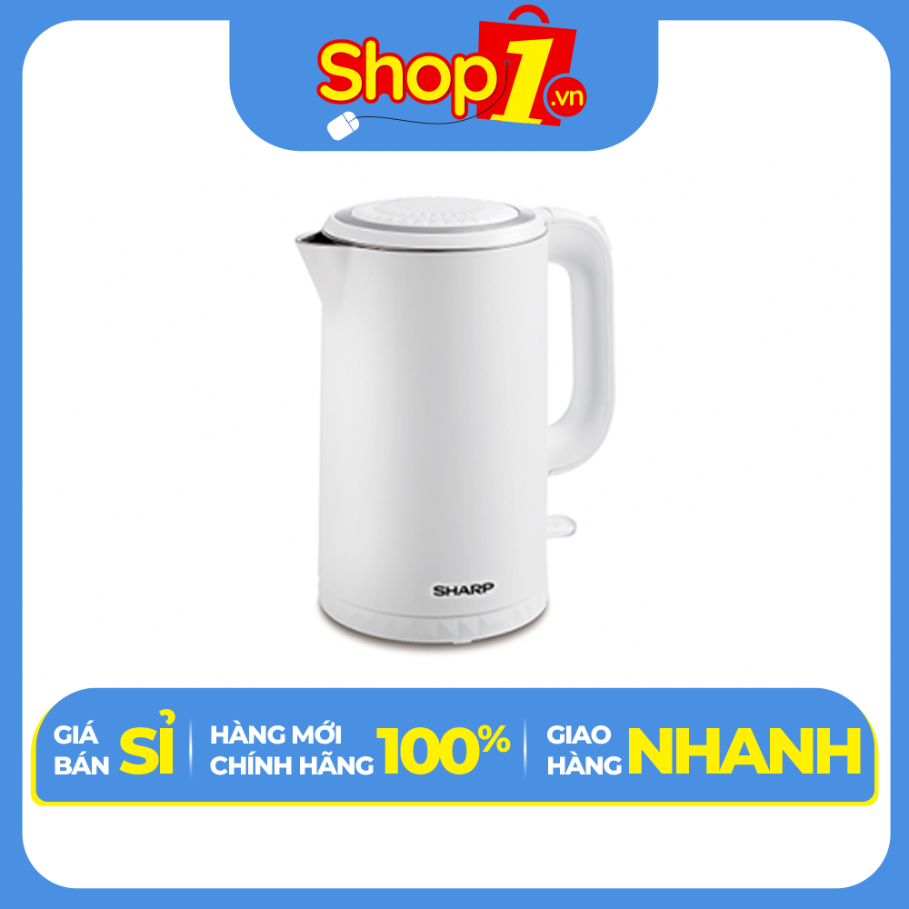 Bình đun siêu tốc Sharp 1.7 lít EKJ-17EVPS - Hàng chính hãng