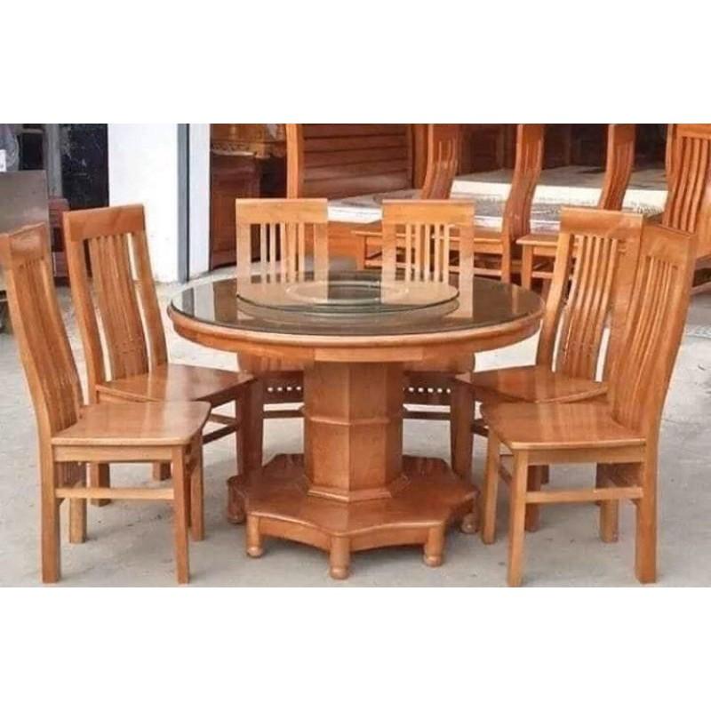 Bàn ăn gỗ tự nhiên. giá thật