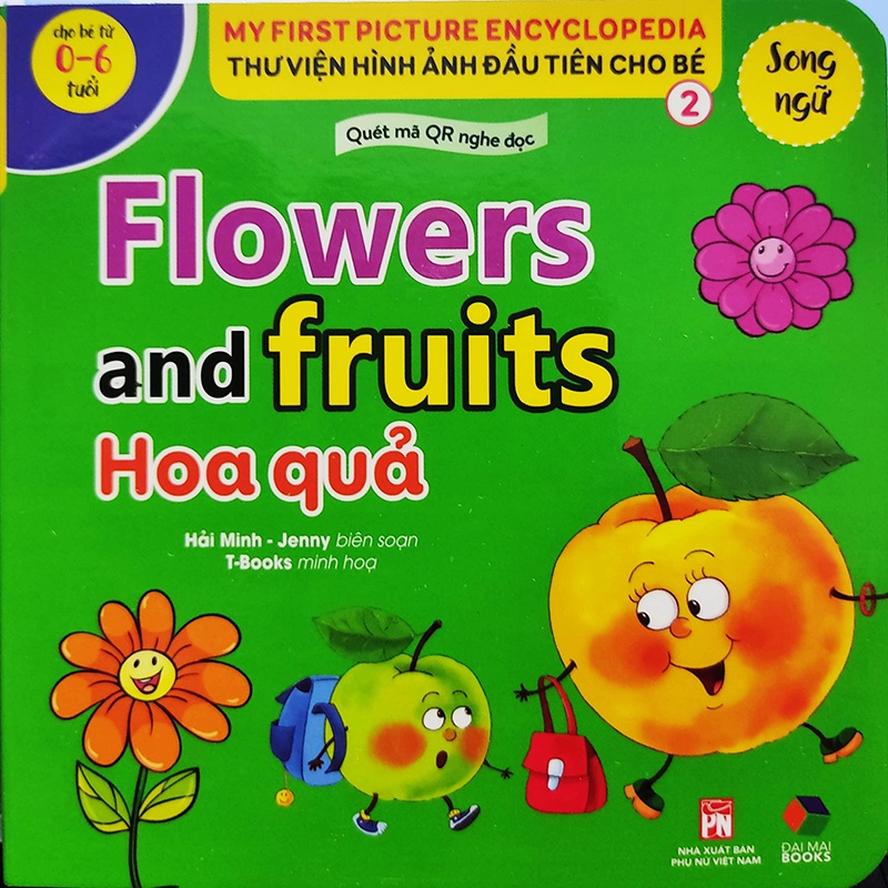 Bộ Hộp Thư Viện Hình Ảnh Đầu Tiên Cho Bé Từ 0 - 6 Tuổi Song Ngữ Việt Anh - Tập 2