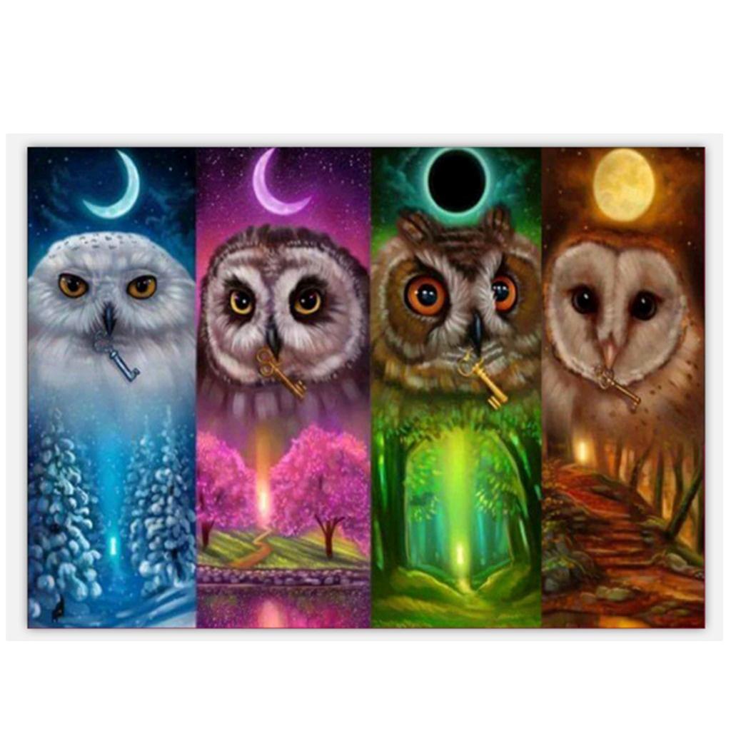 DIY 5D Diamond Painting Embroidery DIY Paint By Number Kit Home Wall Decoration 40x30cm