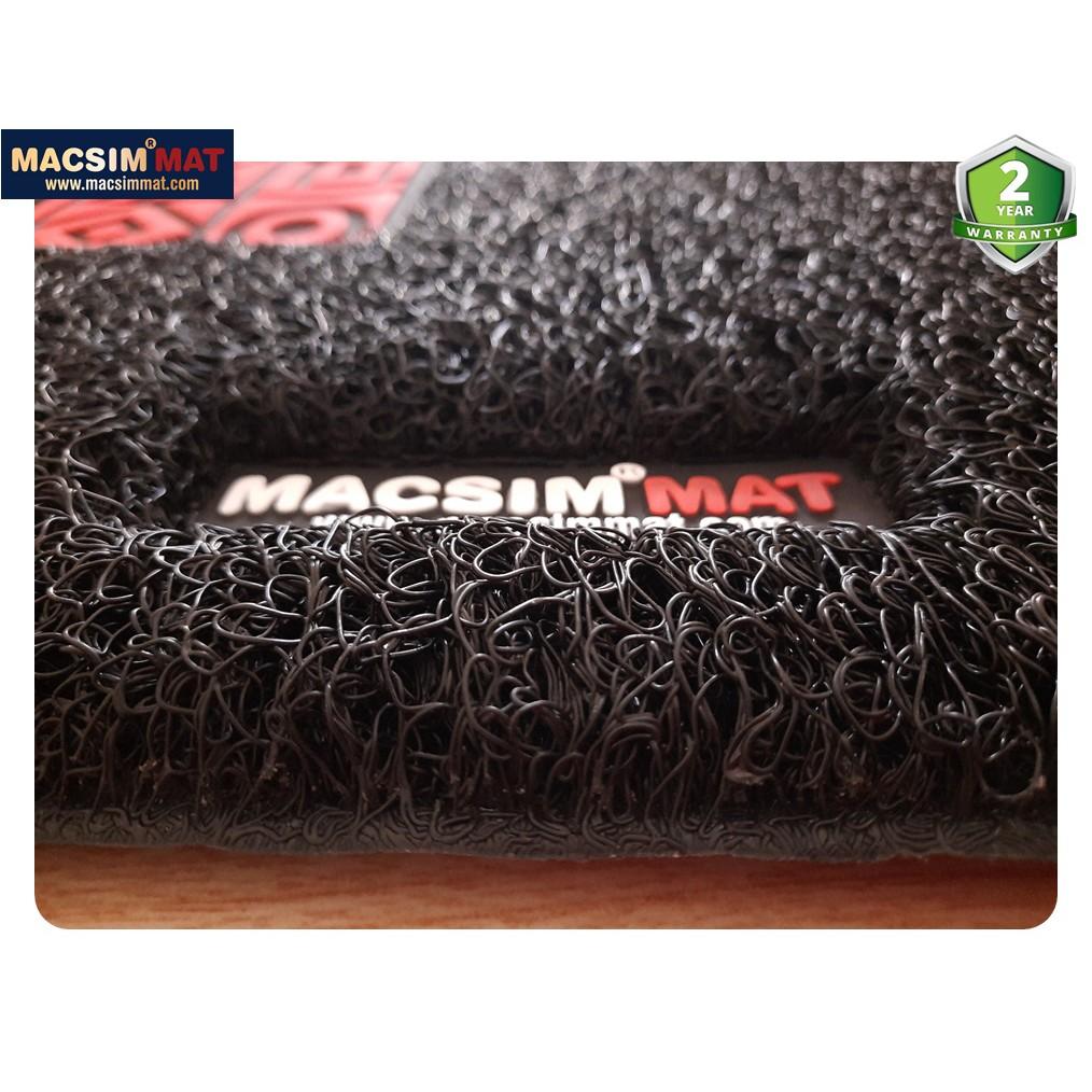 Thảm rối lót sàn ô tô Honda City 2016-2019 Nhãn hiệu Macsim chất liệu nhựa rối cao cấp