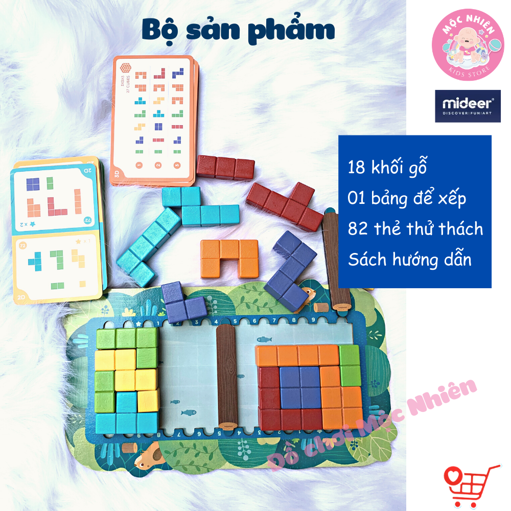 Đồ Chơi Trí Tuệ Thử Thách 5 trong 1 - Mideer Logic Challenge 5in1 MD1117