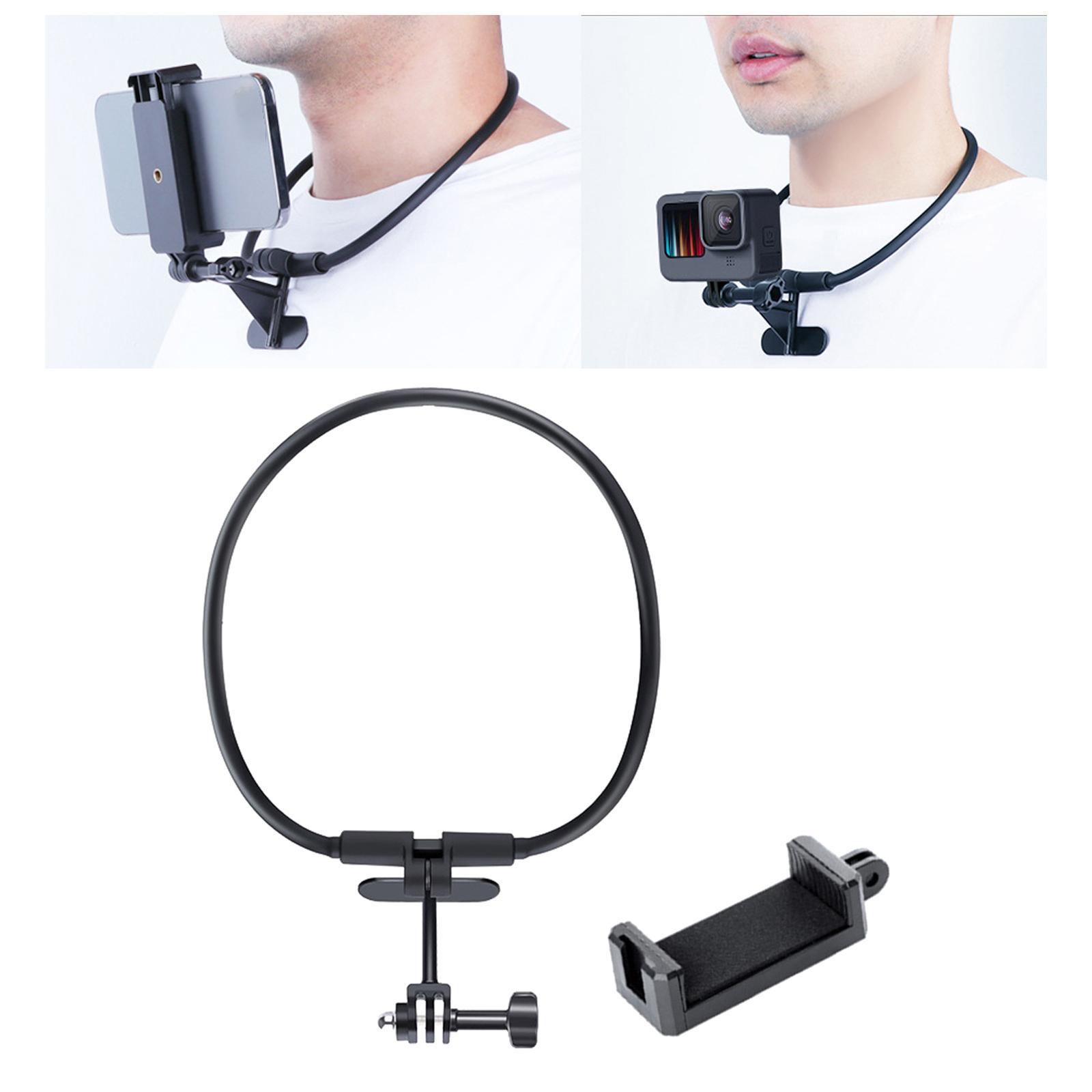 Neck Holder Mount Accessories Phone Stand Selfie for Camera Vlog Cell Phone