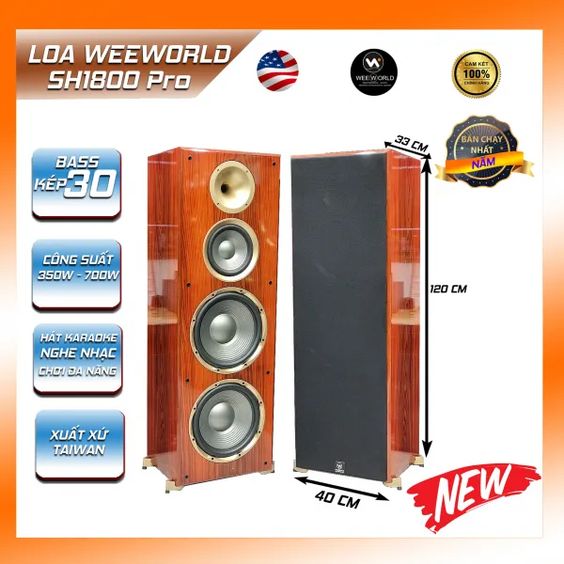 Loa Weeworld SH1800PRO HÀNG CHÍNH HÃNG