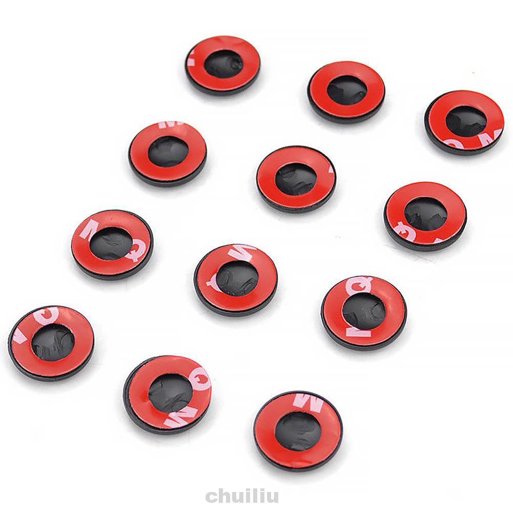 Bộ 12 Miếng Dán Trang Trí Chống Gỉ Sét Cho Bánh Xe Hơi