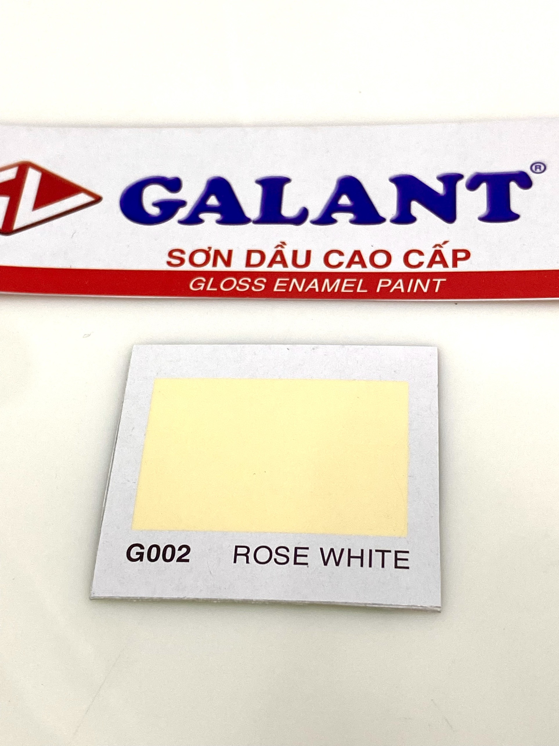 Sơn dầu Galant màu Rose White G002_ 0.8L