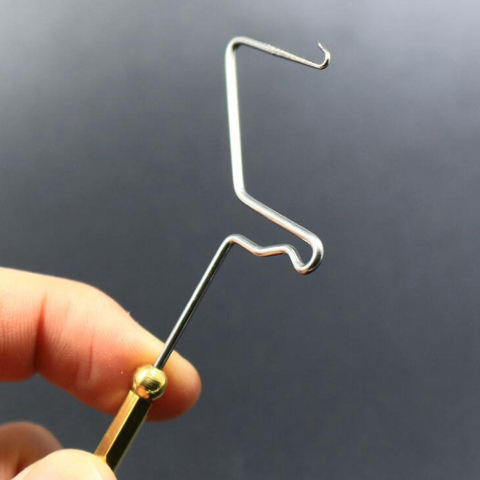 5Pcs Fly Tying Tools Kit Rotary Finisher Tool for Tying Flies