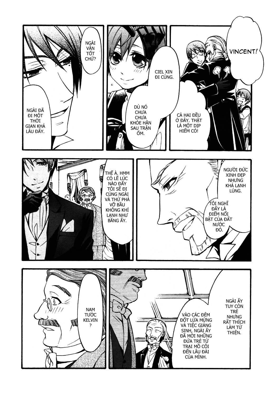 Kuroshitsuji Chapter 32 - Trang 4