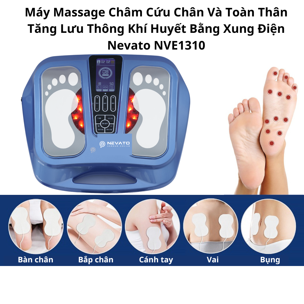 Máy Massage Châm Cứu Chân Và Toàn Thân Tăng Lưu Thông Khí Huyết ...