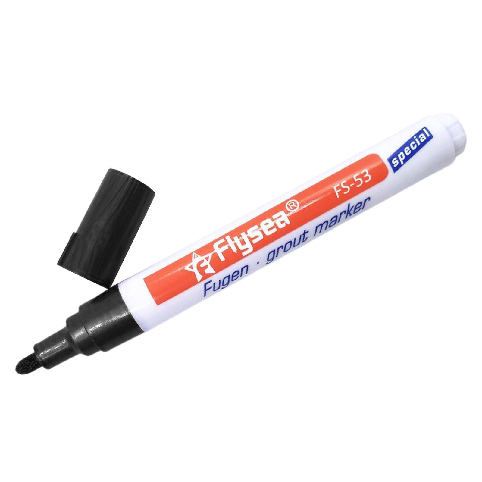 Waterproof Tile  Grout Repair Marker for Kitchen Bathroom Black