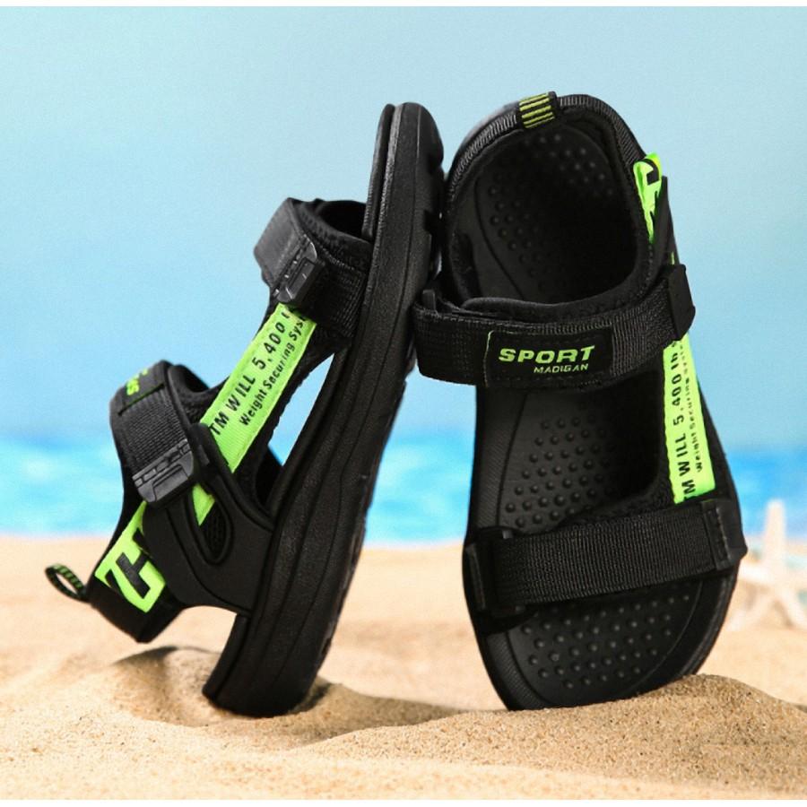 Sandal thơm bé trai size 28 - 39 đi học siêu nhẹ phong cách thể thao QN97