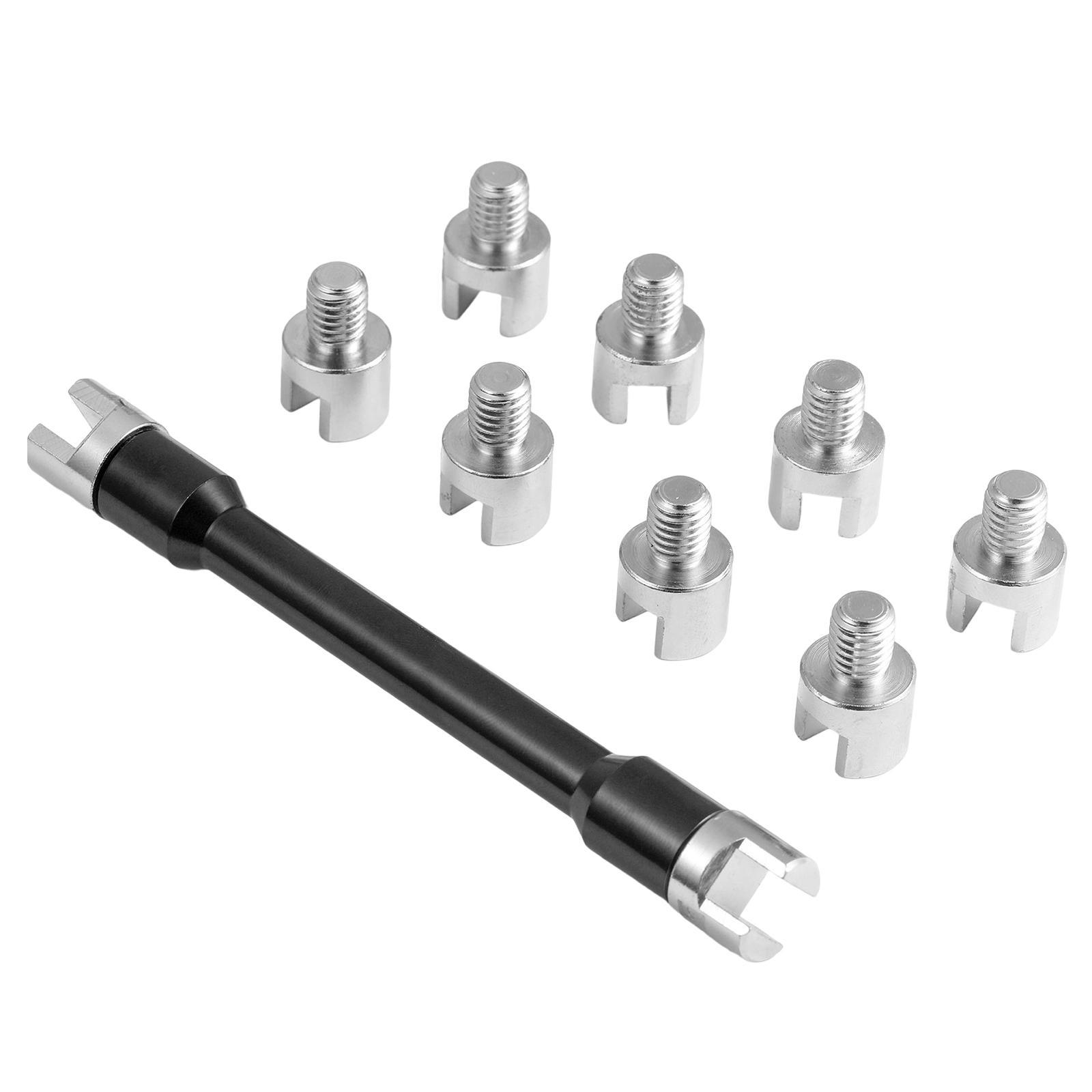 Spoke Spanner Wrench Adjust Rim Tension with Dustproof Box Steel