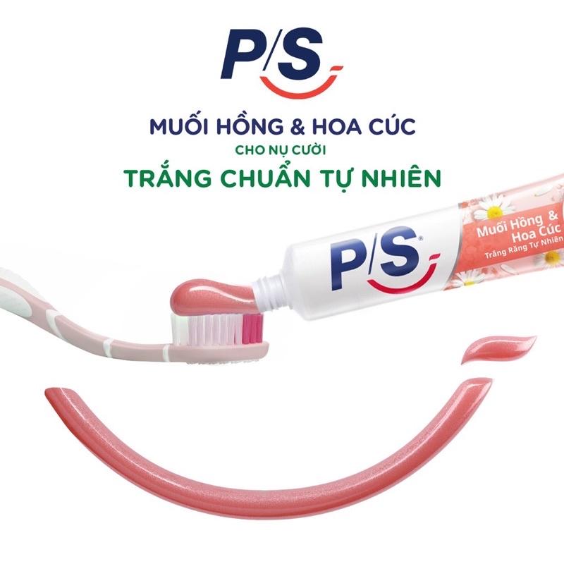 KEM ĐÁNH RĂNG P/S MUỐI HỒNG &amp; HOA CÚC 180G