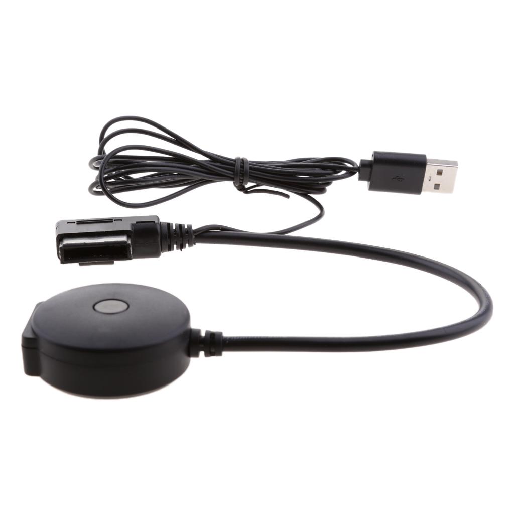 Media In AMI MDI To Bluetooth Audio And USB Male Cable For Audi Q5 Q7 A8