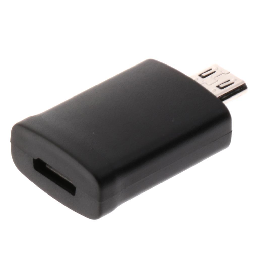 Micro USB to Micro USB Adapter, Converts Micro USB Female to Male Adapter