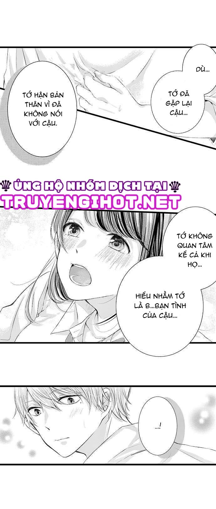 [16+] tớ và cậu chỉ còn cách nhau 0,01mm nữa chapter 9.1 4
