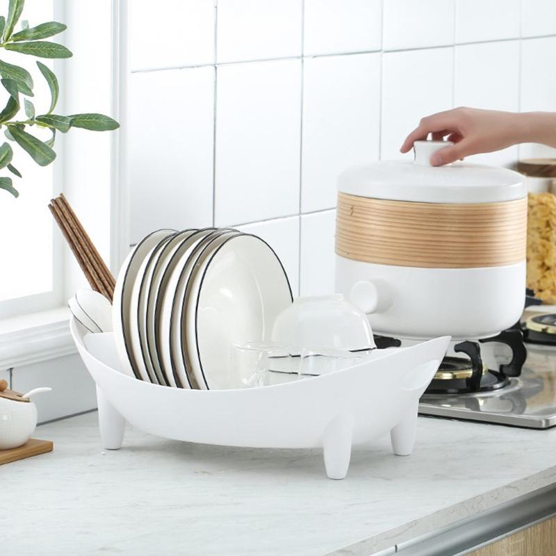 X7AB Món Ăn Phơi Với Dáng Hình Điện Với Dụng Cụ Đựng Đĩa Bát Dao Kéo Lưu Trữ Rổ Đựng Rau Bếp Nhà Tổ Chức