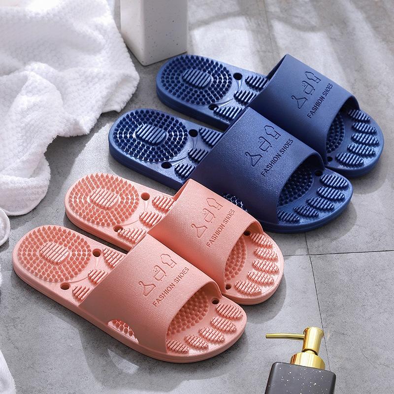 Dép massage đi trong nhà tắm SHOES,dép đúc nguyên khối chống trơn trượt,có gai mềm massage cực tốt cho sức khỏe