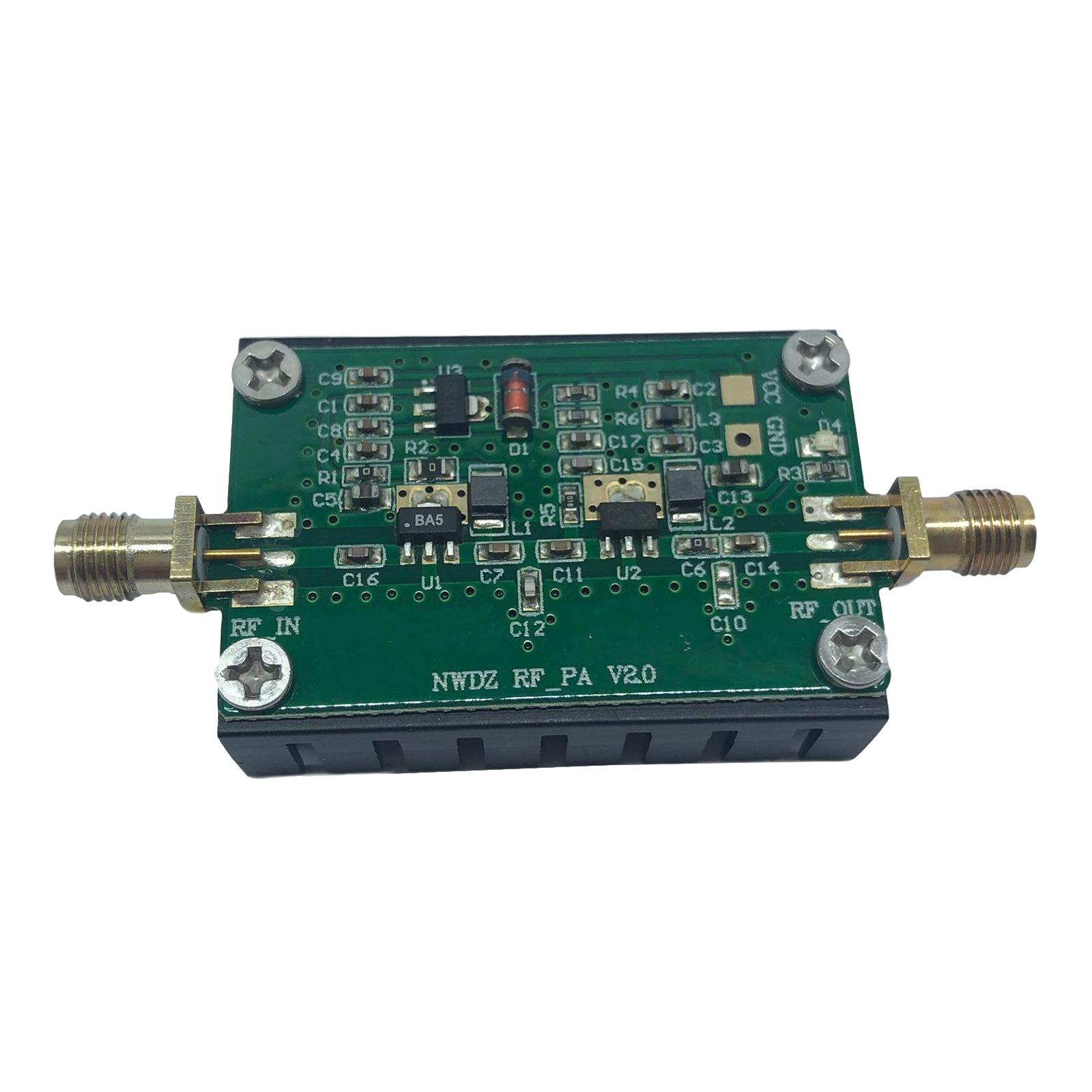 2-700MHz Broadband 35 dB High Gain LNA Low Noise RF Amplifier Module Ham Radio for Shortwave FM TV Audio