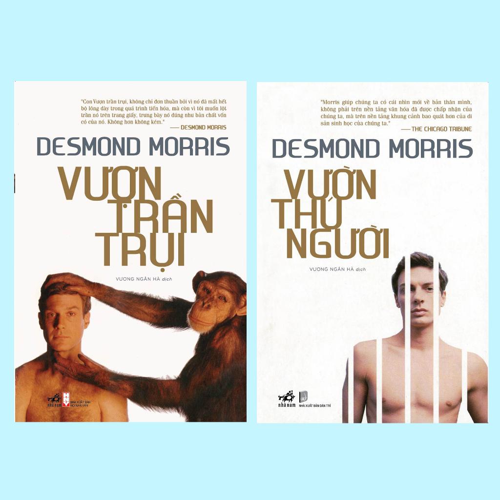 Combo Vượn trần trụi - Vườn thú người (Desmond Morris) - Bản Quyền