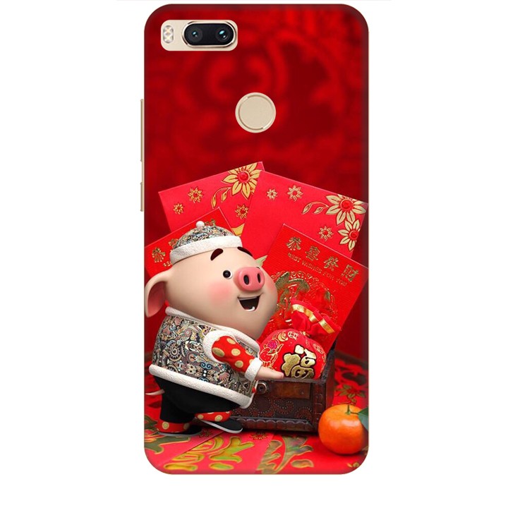 Ốp lưng dành cho điện thoại XIAOMI MI A1 Heo Lì Xì