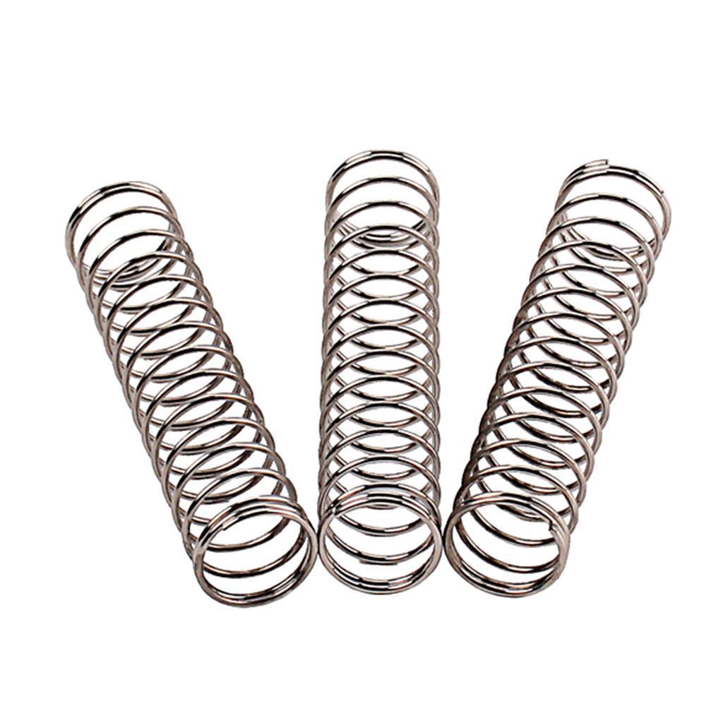 3pcs Trumpet Springs Metal For Brasswind Instrument Parts 41x9mm