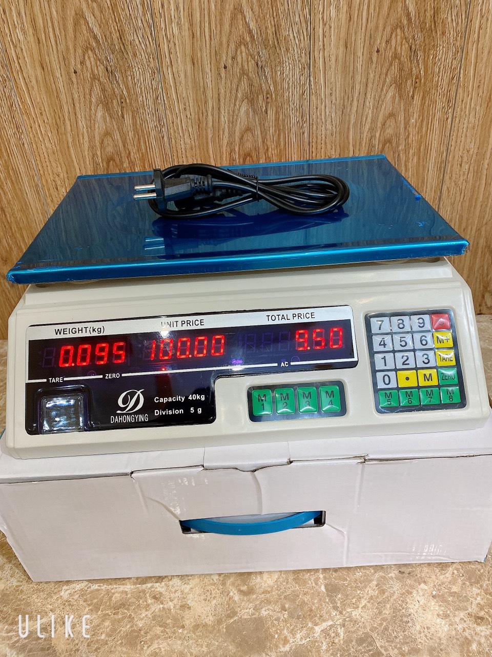 Cân tính tiền tối đa 40kg điện tử cao cấp xuất Hàn, cân tính tiền, cân điện tử