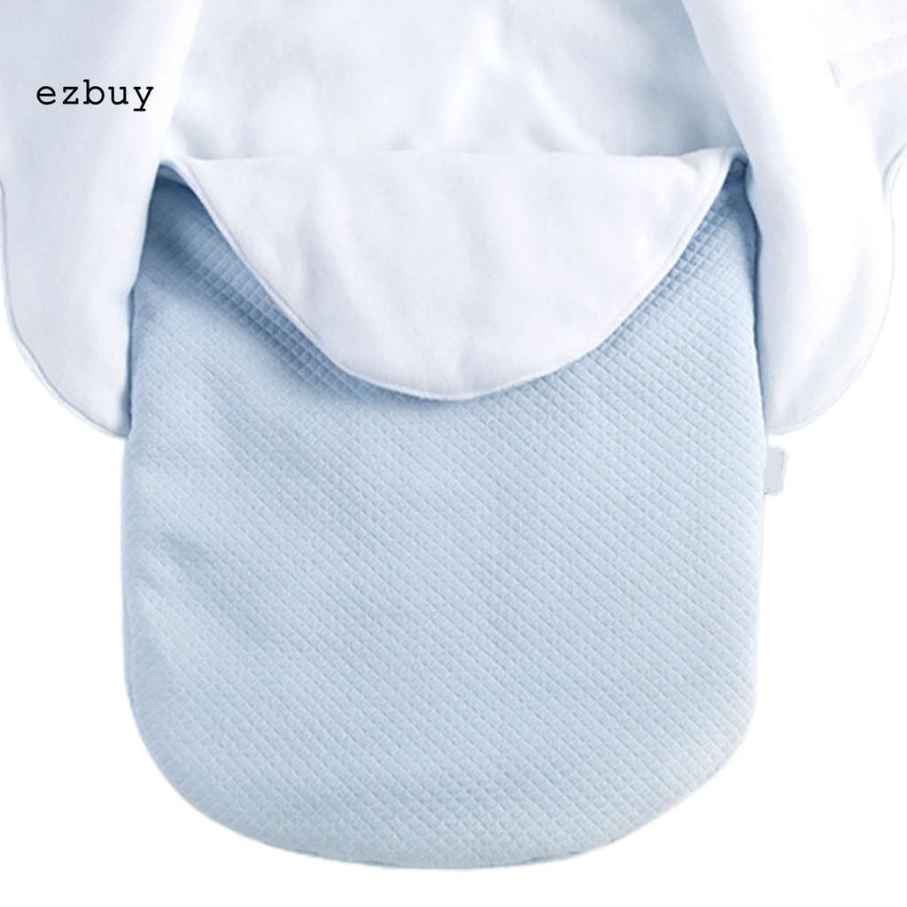 Convenient Infant Swaddle Wrap Comfortable Solid Baby Sleeping Bag 360 Degree Protection for Home