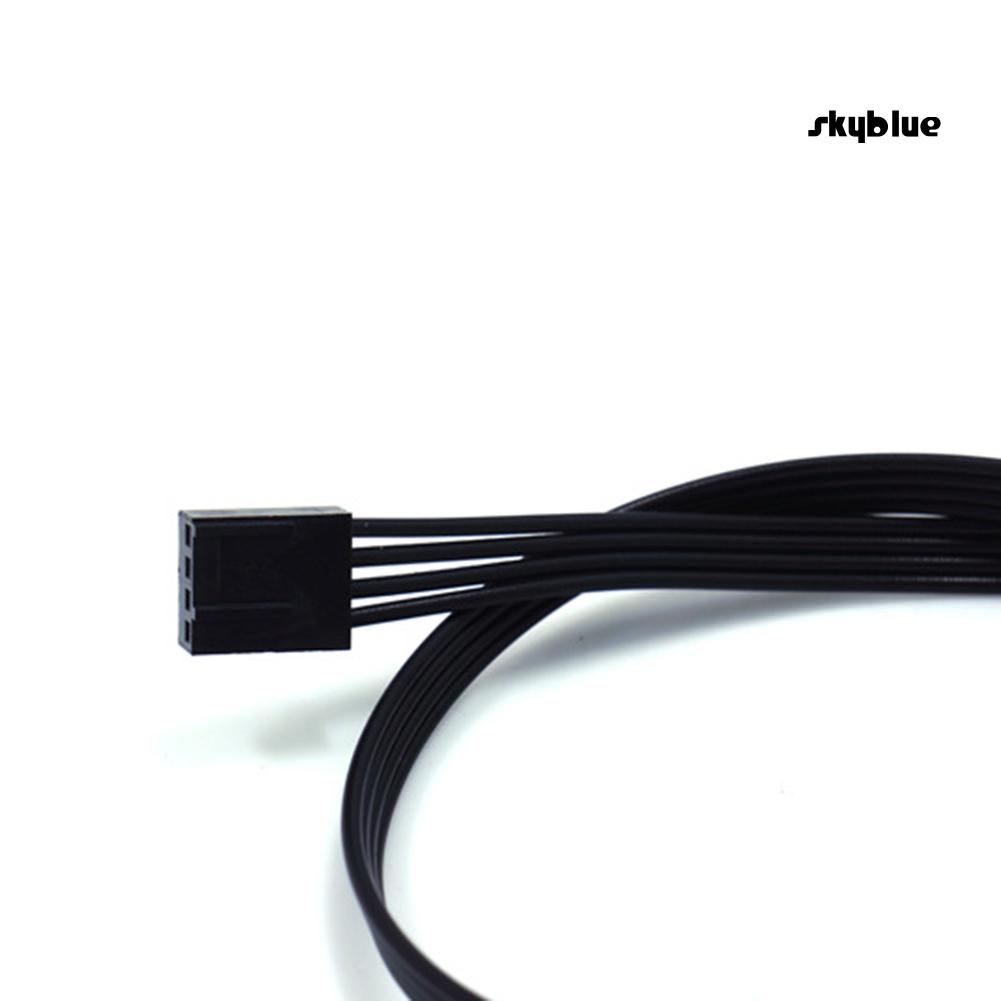 Cáp Chia Quạt Tản Nhiệt Cpu 5 Chiều 4pin