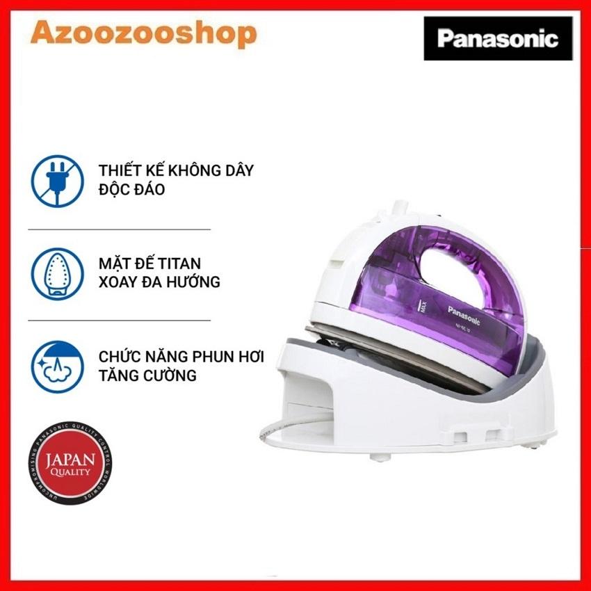 Bàn Ủi Hơi Nước Không Dây Panasonic NI-WL30VRA - Hàng Chính Hãng