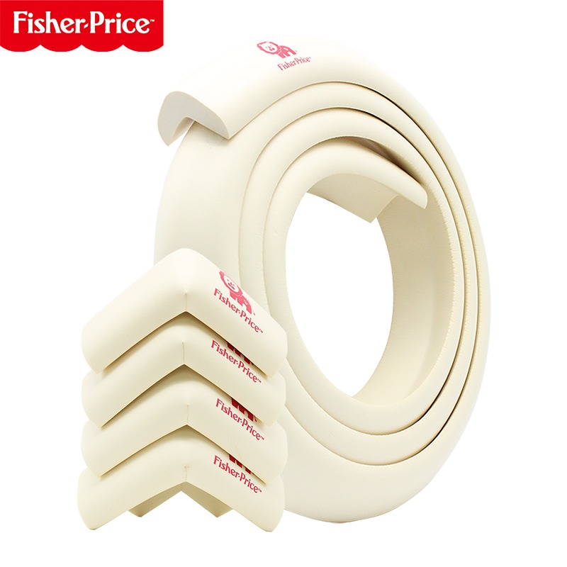 Bộ miếng dán góc và miếng dán cạnh cao cấp Fisher Price chống va đập cạnh bàn, bảo vệ an toàn cho bé sử dụng keo 3M của Mỹ dán an toàn, chắc chắn